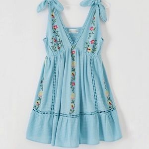 COPY - Urban outfitters forever embroidered mini dress